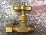 Brass Needle Valve with Ring Joint Nut and Male Thread