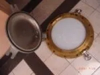 Brass Opening Side Scuttle With Deadlight 1