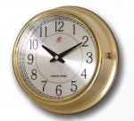 Marine Brass Wall Slave Clock