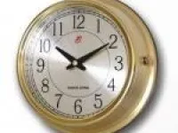 Marine Brass Wall Slave Clock 1