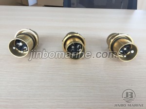 Brass Watertight 3-pins Plug