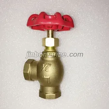 Bronze BSP Female Threaded Angle Globe Valve thumbnail 1