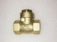 Bronze DIN Swing Check Valve with BSP Female Threaded Ends