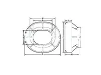 EU Type Bulwark Mounting Chock 2