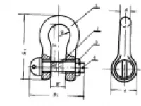 C Type Alloy Shackle CB3061 1