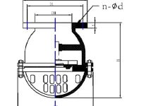 Cast Iron Foot Valve 5K/10K 2