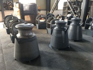CB436-2000 A Type Cleat Fairlead With Single Roller