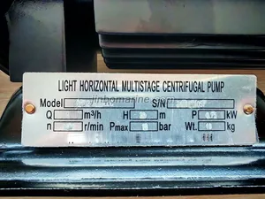 CHL2-30LSLLC Light Horizontal Multistage Centrifugal Pump thumbnail 5