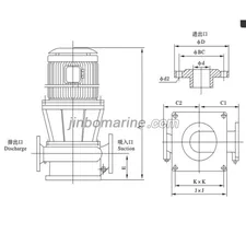 CLH series vertical centrifugal marine pumps thumbnail 1