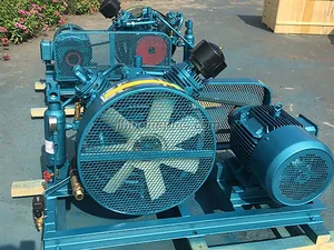 CVF-40/30 Belt Driven Air Cooled Marine Air Compressor thumbnail 1