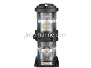 Double-Deck Stainless Steel Navigation Signal Light CXH-20S thumbnail 2