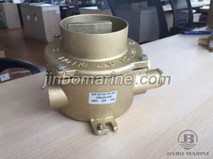 Marine Brass High-Current Water-tight Socket with Chain Switch CZKLS3-2 thumbnail 2