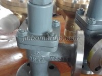 Marine Cast Steel Angle Safety Valve