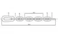 Grade 3 76mm Chafe Chain  1
