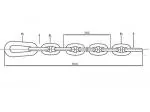 Grade 3 76mm Chafe Chain  thumbnail 1