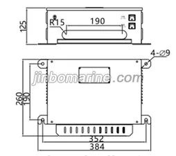 DF-1M Man Overboard Alarm Power Box thumbnail 1