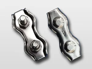 Duplex Wire Rope Clip, SS304 OR SS316 thumbnail 1