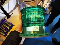 DWS305 SOLAR LED 3NM Barge Navigation Light 4