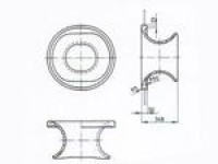 Deck Mounted Chock NS2589