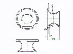Deck Mounted Chock NS2589 thumbnail 1