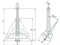 7000kgs JB HHP Anchors 4