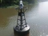 Diameter 1.5m buoy, Port-hand marks steel buoy