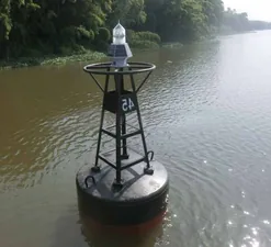 Diameter 1.5m buoy, Port-hand marks steel buoy thumbnail 1
