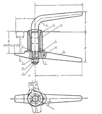 Dog Lock for Marine Weathertight Door thumbnail 3