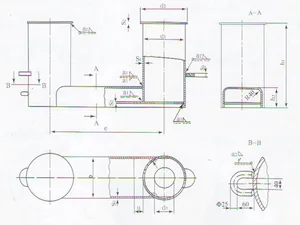 DIN 82607-1995 Ship Use Double Bollard thumbnail 2