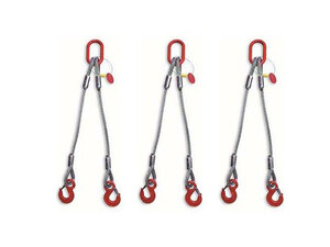 Double Legs Spliced Wire Rope Sling