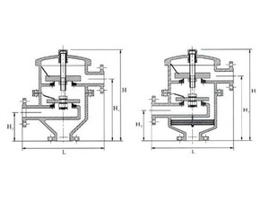 Double Nozzles Flame Arrester Breather Valve
