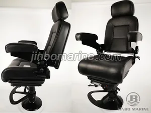 Double Shock Absorption Air Cylinder Marine Pilot Seat thumbnail 1