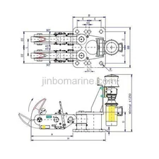Double Quick Release Mooring Hook thumbnail 2