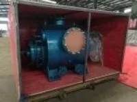 Double helix screw oil and gas mixed screw pump 1