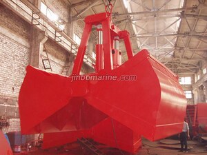 Electric Hydraulic Double Disc Grab Bucket