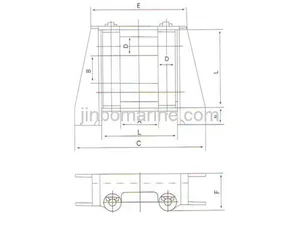 FA 4 Series Fairlead With Universal Roller thumbnail 3