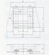 FA4 series Universal Roller Fairleads