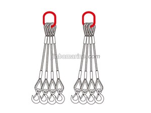 Four Legs Pressed Wire Rope Sling