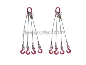 Four Legs Spliced Wire Rope Sling