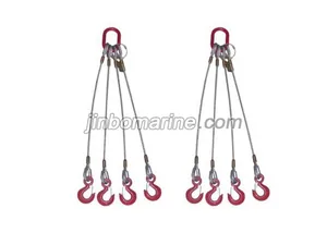 Four Legs Spliced Wire Rope Sling thumbnail 1