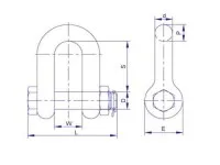 Safety Bow Shackle G2150 3