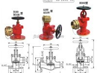 GB2032 Flanged Fire Hydrant