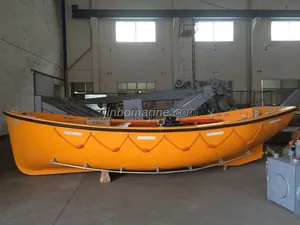 Glass Fiber Reinforced Plastic Open Type Lifeboat thumbnail 1