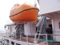 Gravity Luffing Arm Davit 1