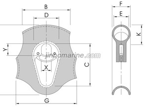 SPM Hawser Thimble