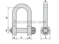 Heavy Duty Hawser Shackle 1