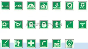 Marine Photoluminescent IMO Symbols Safety Signs thumbnail 2