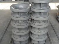 JIS F 2007-1976 A Type Bulwark Mounted Mooring Chock 2