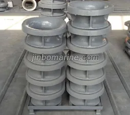 JIS F 2007-1976 A Type Bulwark Mounted Mooring Chock thumbnail 2