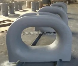 JIS F2005-1975 Deck Mounted Marine Mooring Closed Chock thumbnail 2